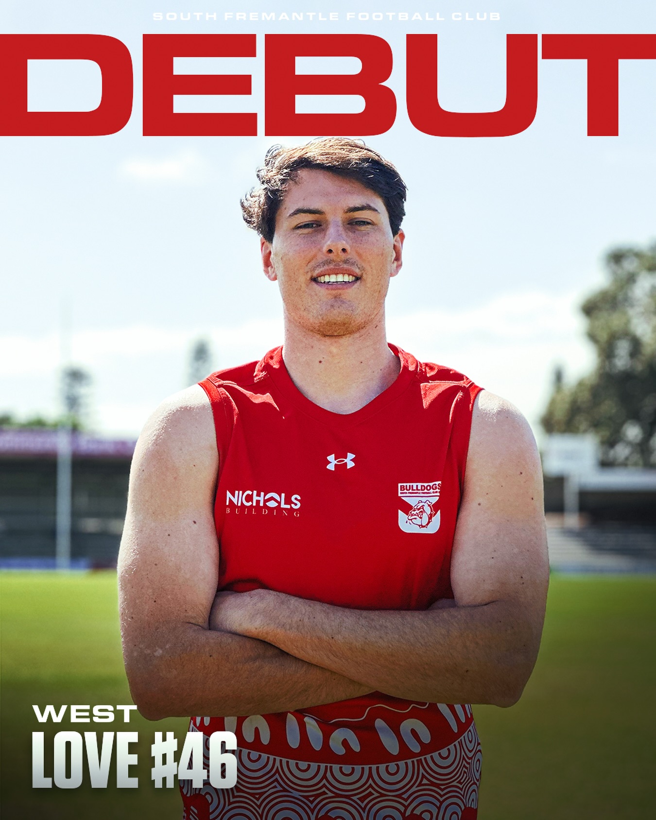 Are you ready for LOVE?West Love will make his League debut Saturday v Subiaco 🐶Subiaco v South Fremantle
Saturday May 2nd @ 4.10pm
Sullivan Logistics Stadium
