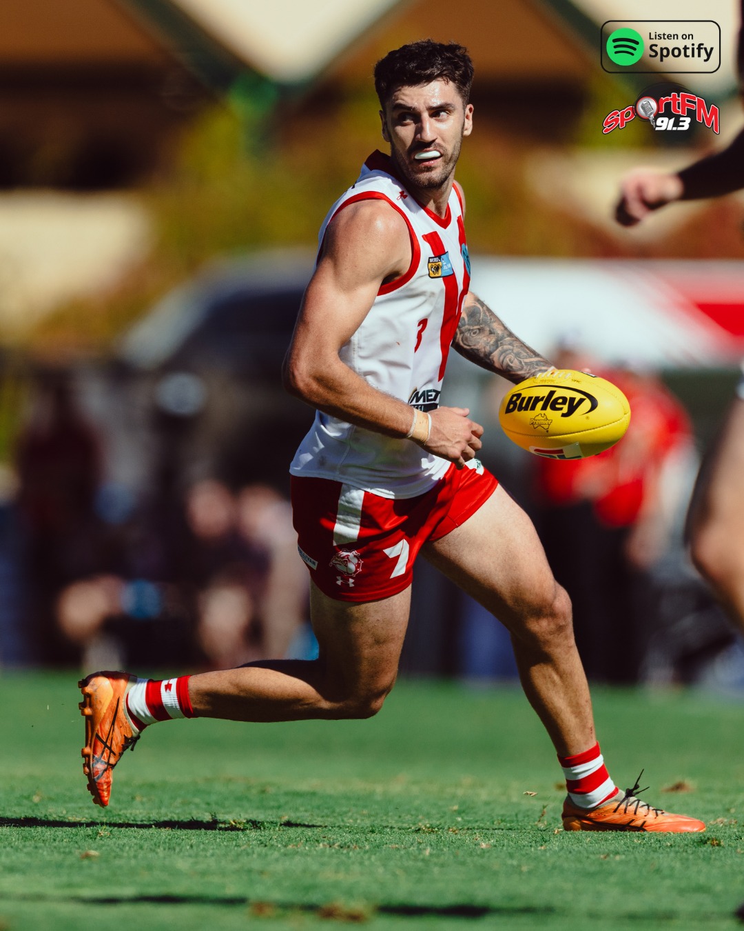 KENNEL RADIO FT. JAKE FLORENCA 🎙️We're live tonight for another edition of Kennel Radio from 6pm on 91.3 SportFM.
Jake Florenca joins CEO Cameron Britt and host Pat Mirosevich as this week's special guest.On the agenda:
đź”´ Swans Game Summary
⚪ Jake's Scintillating Season
đź”´ Bye Week Breather
⚪ The Games Ahead📻 Live from 6pm tonight on 91.3 SportFM