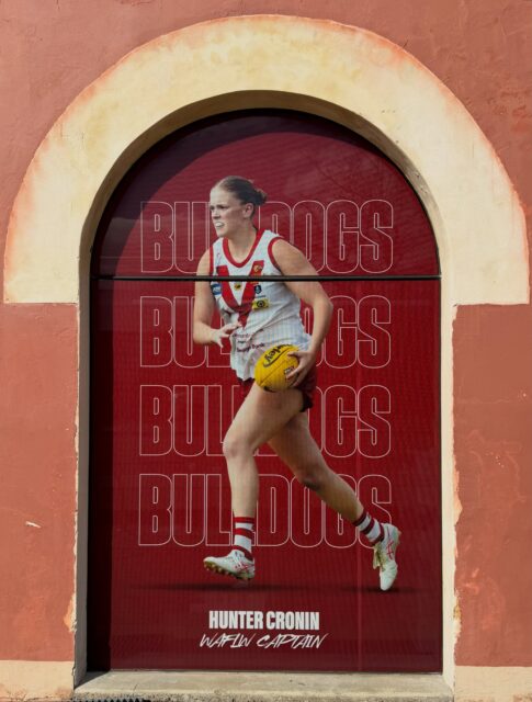 OUR LEADERS COMMIT FOR 2027 ✍️With Hunter Cronin and Chad Pearson both re-signing for 2027, we’re proud to display our inspirational Captains front and centre on our club offices.Two brilliant leaders, proudly representing the red and white in the heart of Freo, our home for 126 years.A big thank you to club sponsor Red Earth Creations for bringing this project to life and delivering a fantastic result.