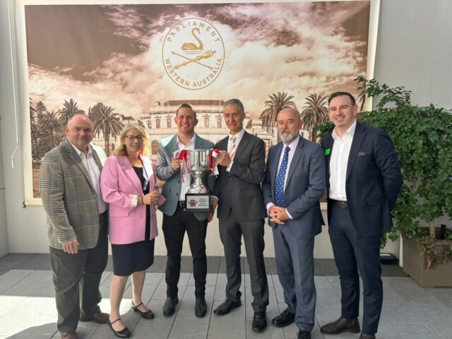 PARLIAMENTARY BULLDOGS 🐶Honoured to be invited to Parliament to celebrate the 2025 Premiership, with thanks to Attorney General Dr Tony Buti.Deputy Premier Rita Saffioti and other Bulldog loving colleagues also joined in the celebrations 🏆