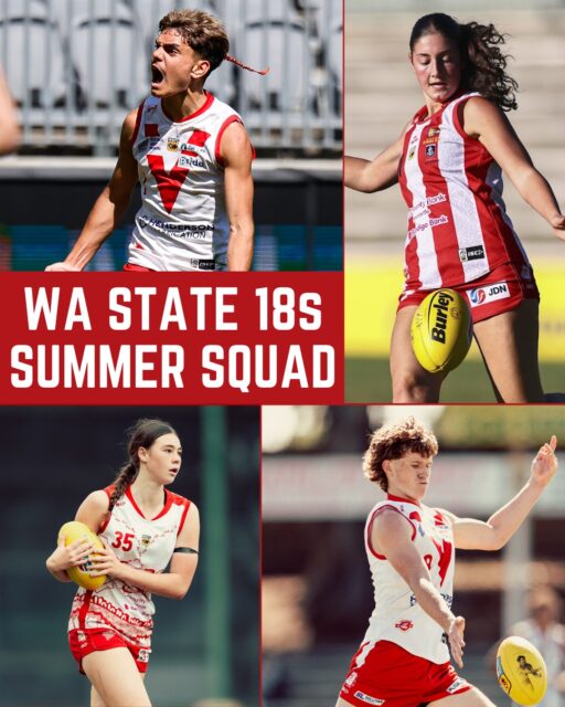 Bulldogs all over the WA State 18s Summer Squads 🐶Huge congrats to Cam Maynard, Marie Polimeno, Alexis Edgley, Lucas Robinson, Byron Foster, Shaya Yarran and Heath Wilson on their selection 🔴⚪️
