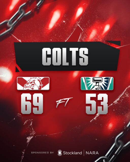 Bulldogs Colts maintained their undefeated record this season as they got back to action tonight in Mandurah beating Peel Thunder 10.9 (69) to 8.5 (53).Jye Hunt 3 goals, Jasper Smith 2, Ayrton Howard 2, Cooper Matera 2. Chace Vanderhoek 29 touches, Zac Godwin 19, Riley Stannard 18, Jack McAuliffe 18.