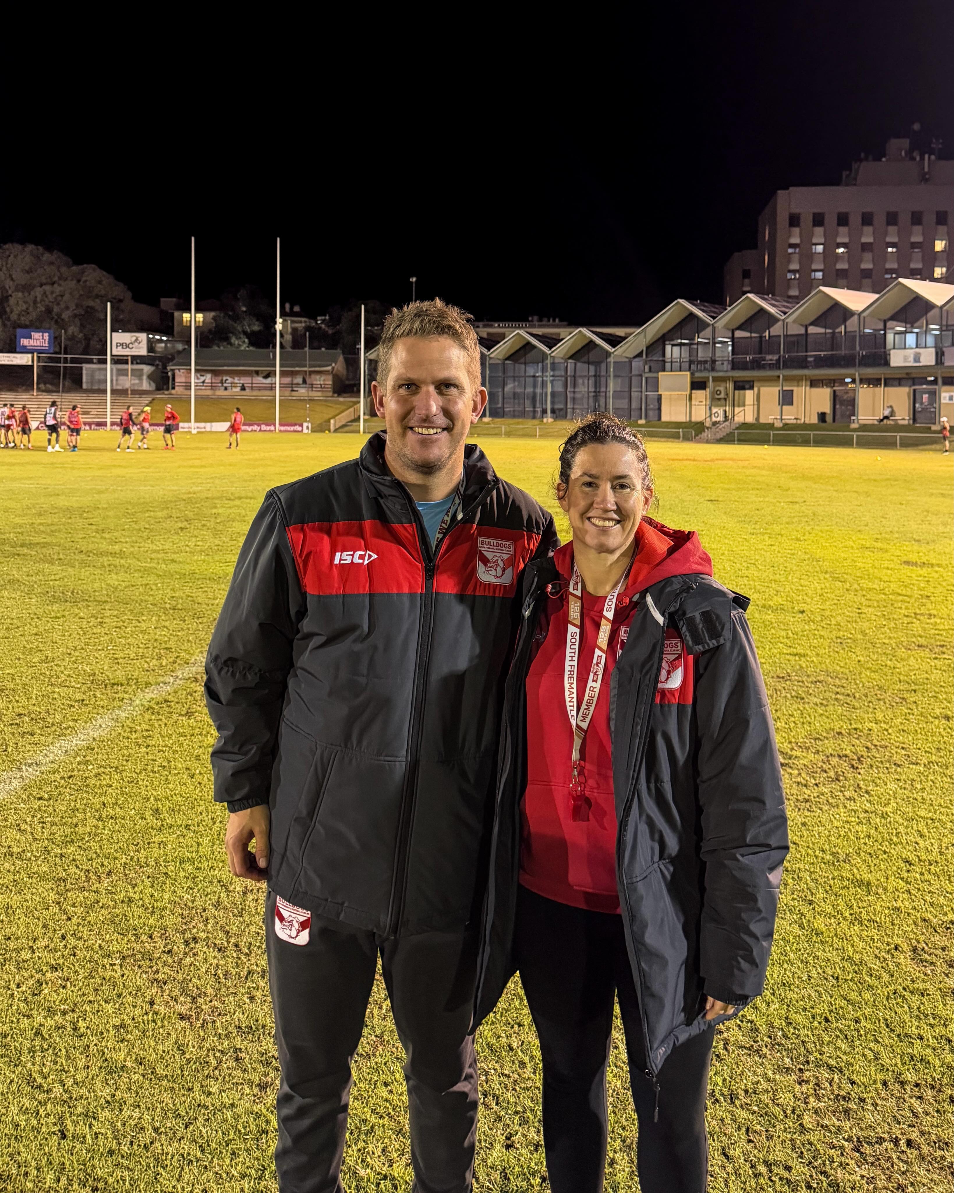 BULLDOGS LEADERS LOCKED IN 🔒We are incredibly excited to announce that Craig White and Pia Faletti have recommitted for a further two years.❤️