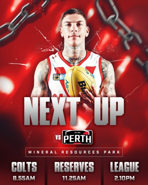 This Saturday. Bring it on @perthfootballclub