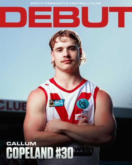 LATE DEBUTANT ALERT šØCongratulations to Callum Copeland, who will make his League debut today against the Subiaco Lions.A product of the Jandakot Jets, Callum has earned this well-deserved opportunity. Congratulations, Callum!