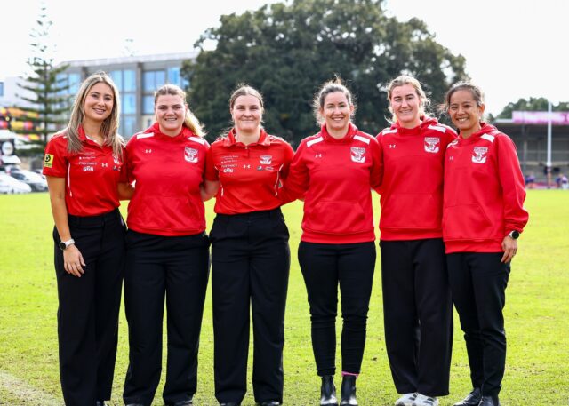 CELEBRATING WOMEN'S COACHING MONTHJuly is Women's Coaching Month, a national celebration of the women who are coaching, leading, and helping shape the future of our game and our club.At South Fremantle, we're proud to recognise the incredible women who dedicate their time, passion and expertise to our football program and help make our club stronger every day.Pictured left to right.
WAFLW Senior Assistant Coach: Natalie Szelid
Rogers Cup Assistant Coach: Alli Nokes
Rogers Cup Head Coach: Lauren O'Connor
WAFLW Head Coach: Pia Faletti
WAFLW Development Coach: Keeley Skepper
WAFLW Assistant Coach: Amanda AsquithThank you for everything you do for our players, our program and the Bulldog family. 👏