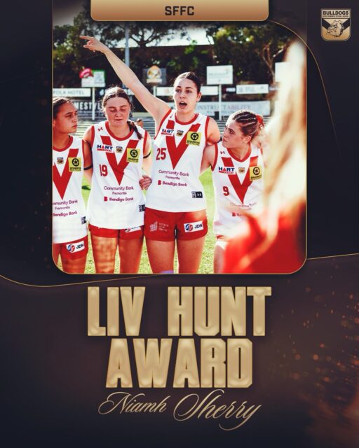 Niamh Sherry, a worthy recipient of this seasons Liv Hunt Award ❤️