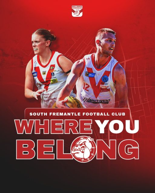 WHERE YOU BELONG. South Fremantle is more than just a football club. It’s a community, a family and a place Where You Belong.As we look ahead to an exciting 2027 season, we’re proud to introduce our new membership campaign, Where You Belong, celebrating the people, passion and pride that make our Club so special.Whether you’re a lifelong Bulldog or looking to join the pack for the first time, there’s a place for you in the red and white.Our 2027 membership packages will be available from November 1, so stay tuned for more details on how you can be part of the Bulldogs family!