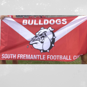 Bulldog Flag Red