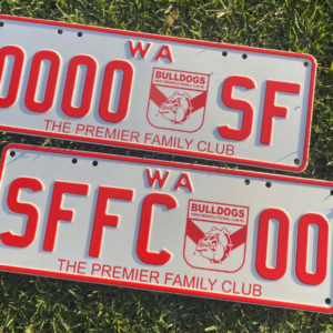 SFFC Number Plates