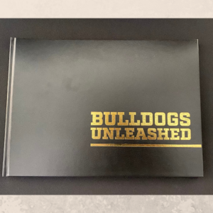 Bulldogs Unleashed - Leather Bound History Book